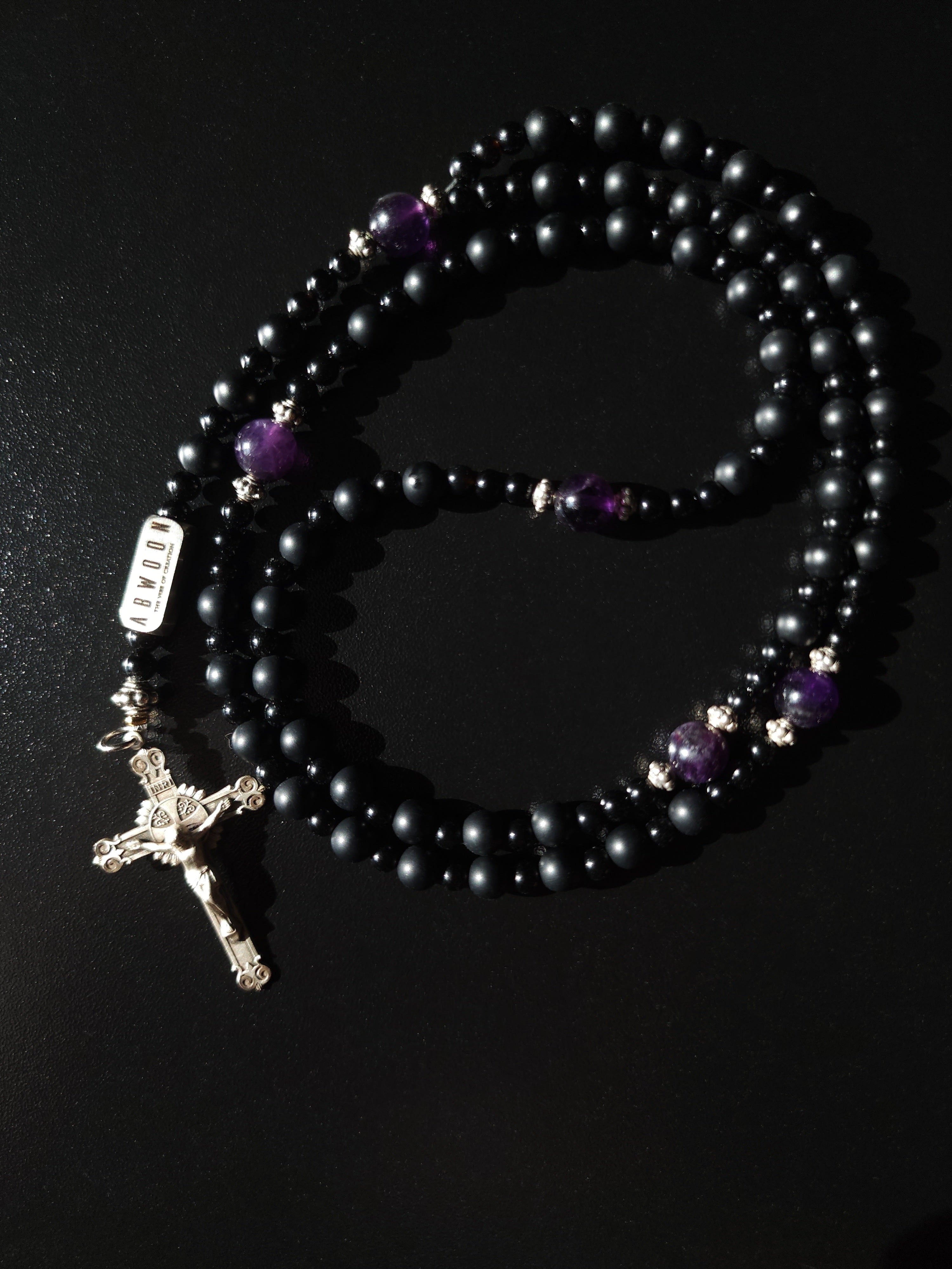 Onyx Rosary by Élyon