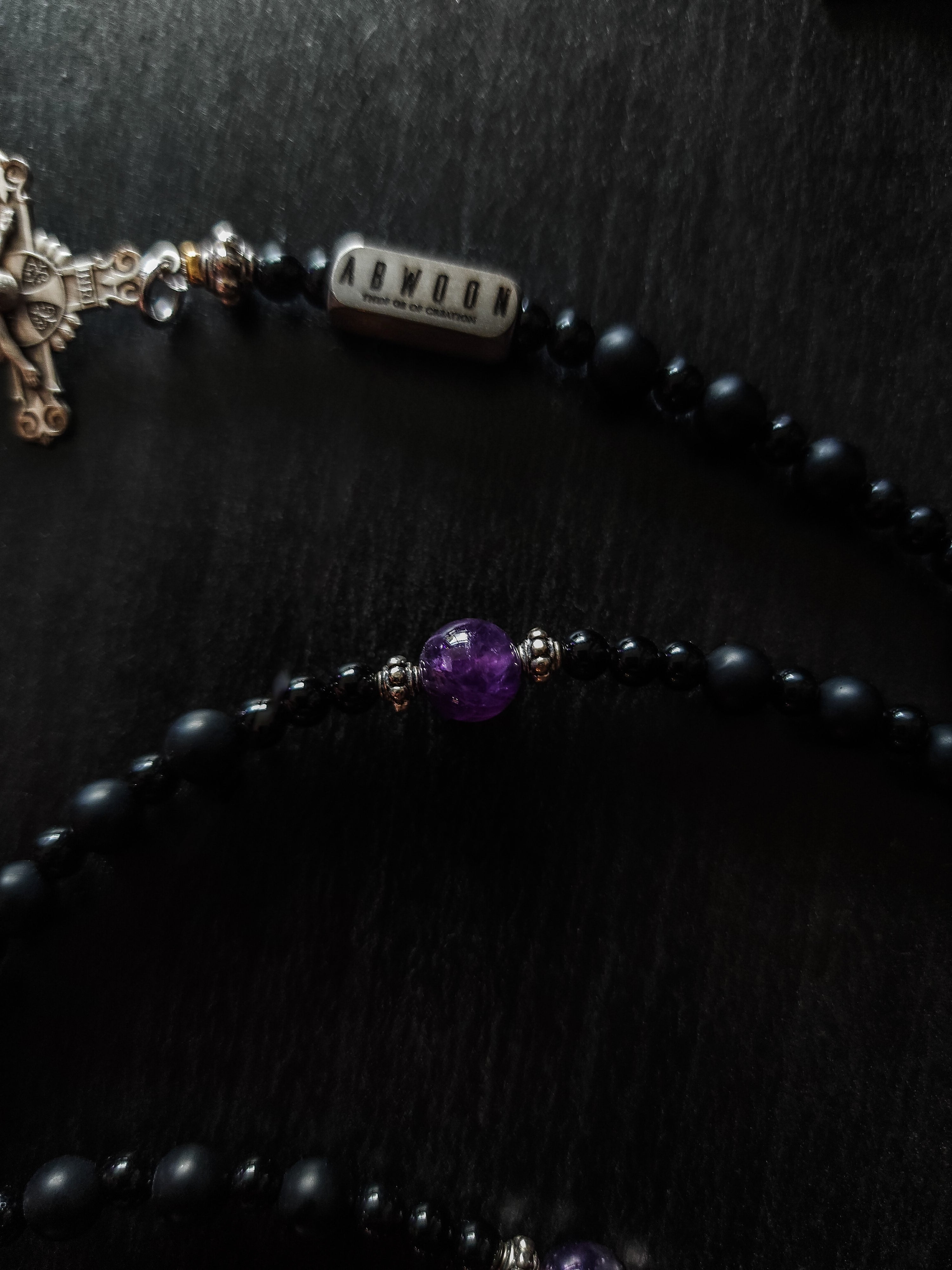 Onyx Rosary by Élyon
