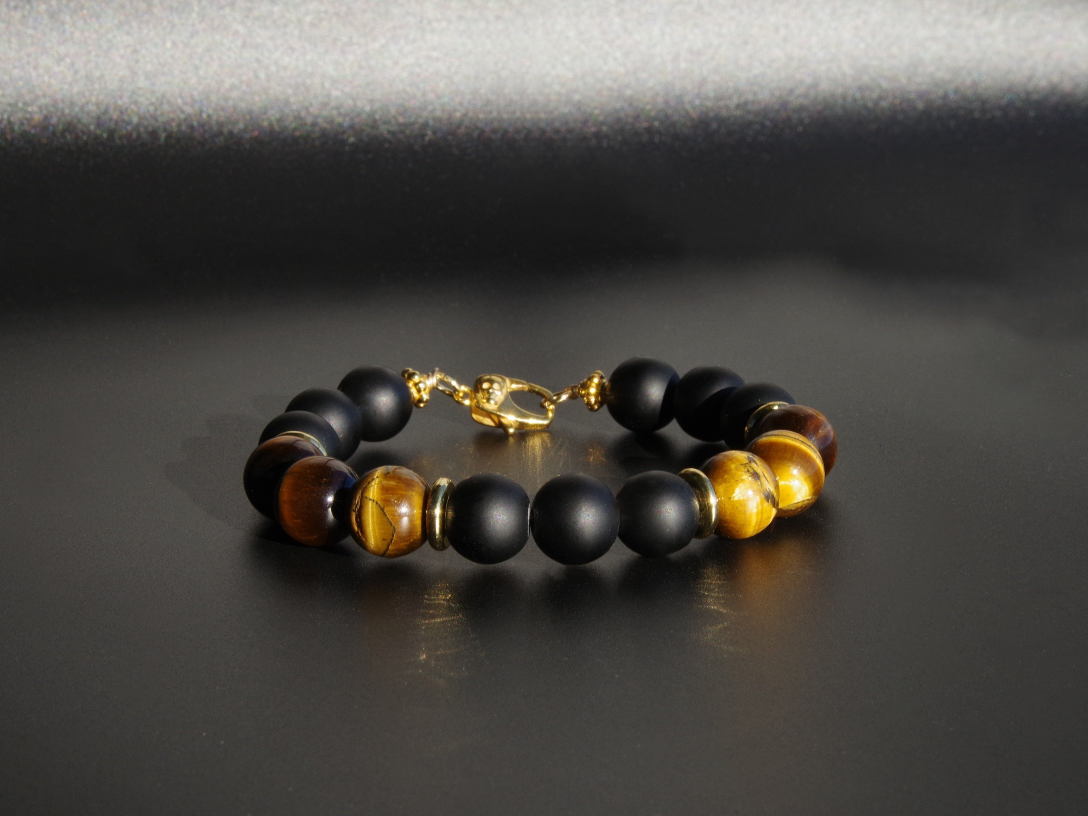 Thick Matte Onyx & Tiger's Eye
