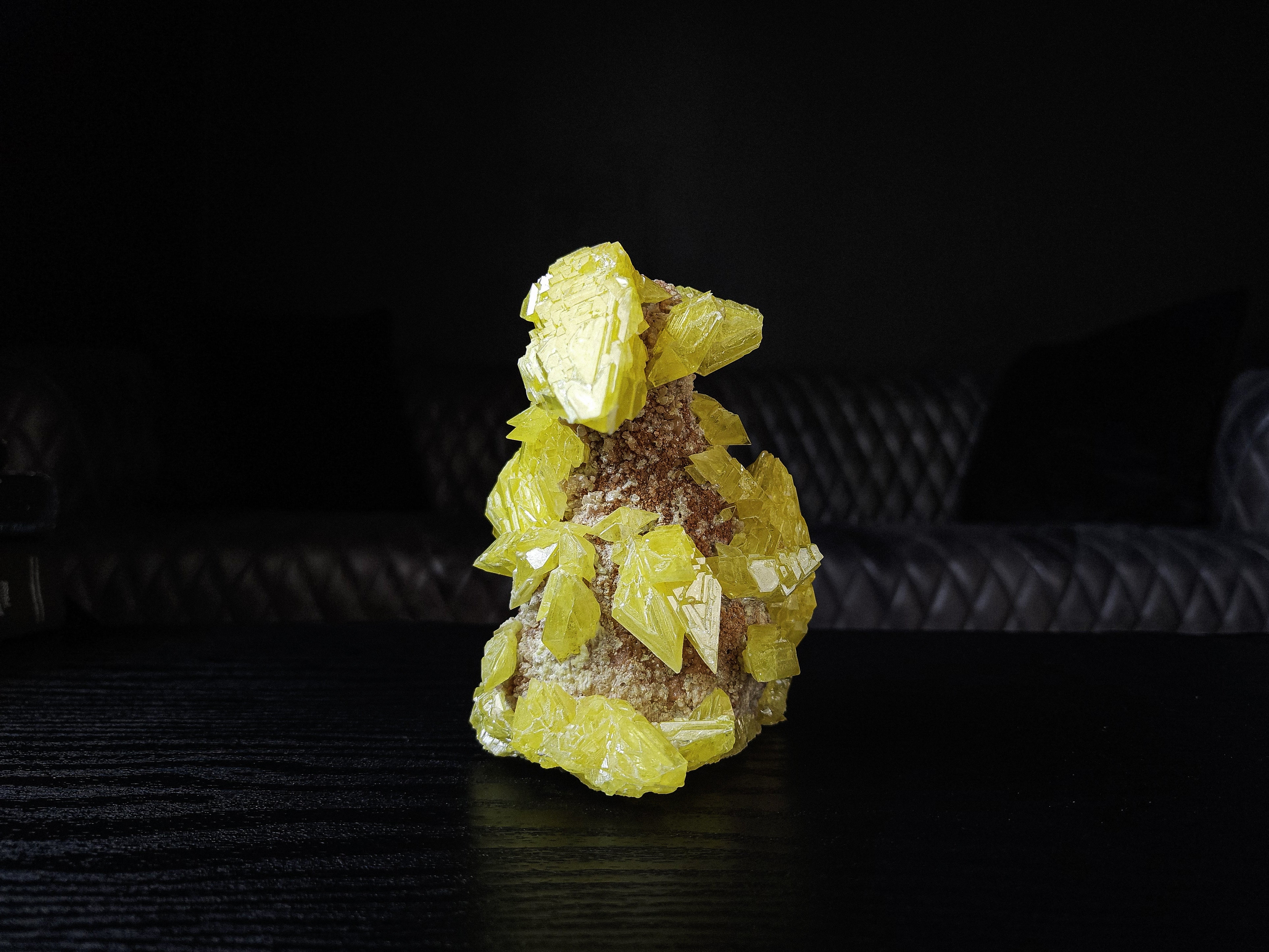 Sulfur on Silica Matrix - 2.03 lbs. Italy