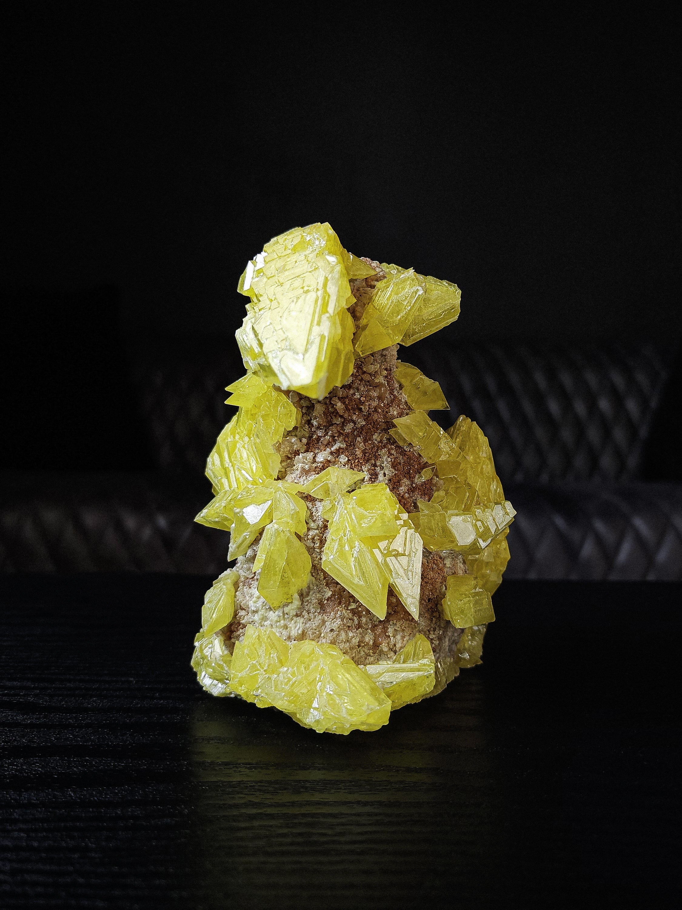 Sulfur on Silica Matrix - 2.03 lbs. Italy