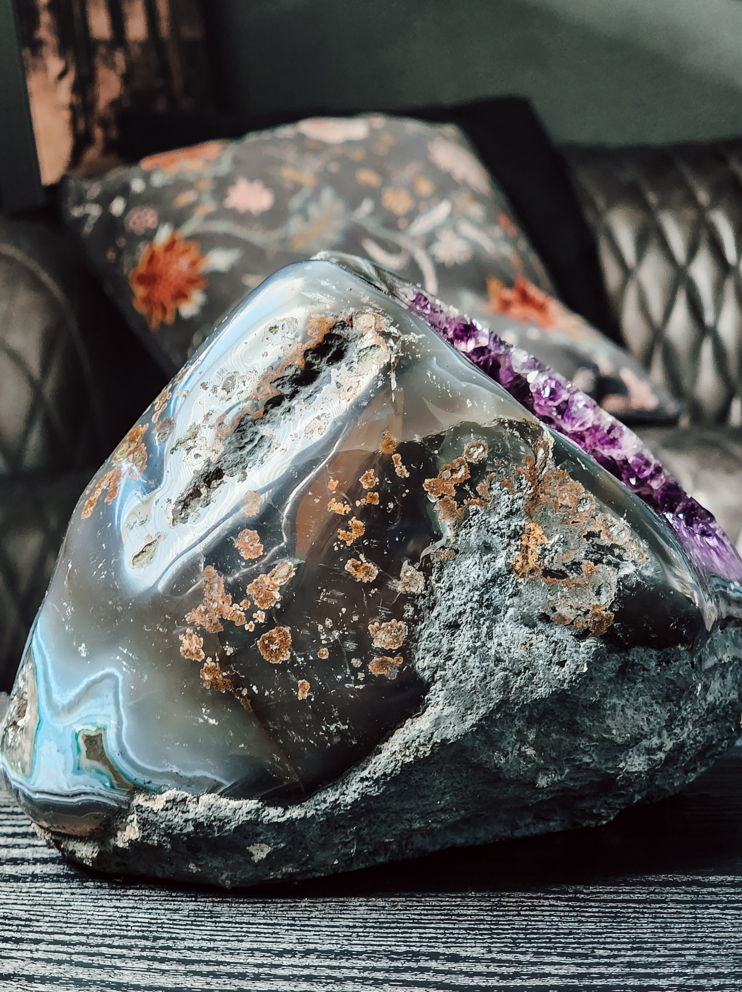 11 lbs. Atlantean Amethyst Geode from Uruguay