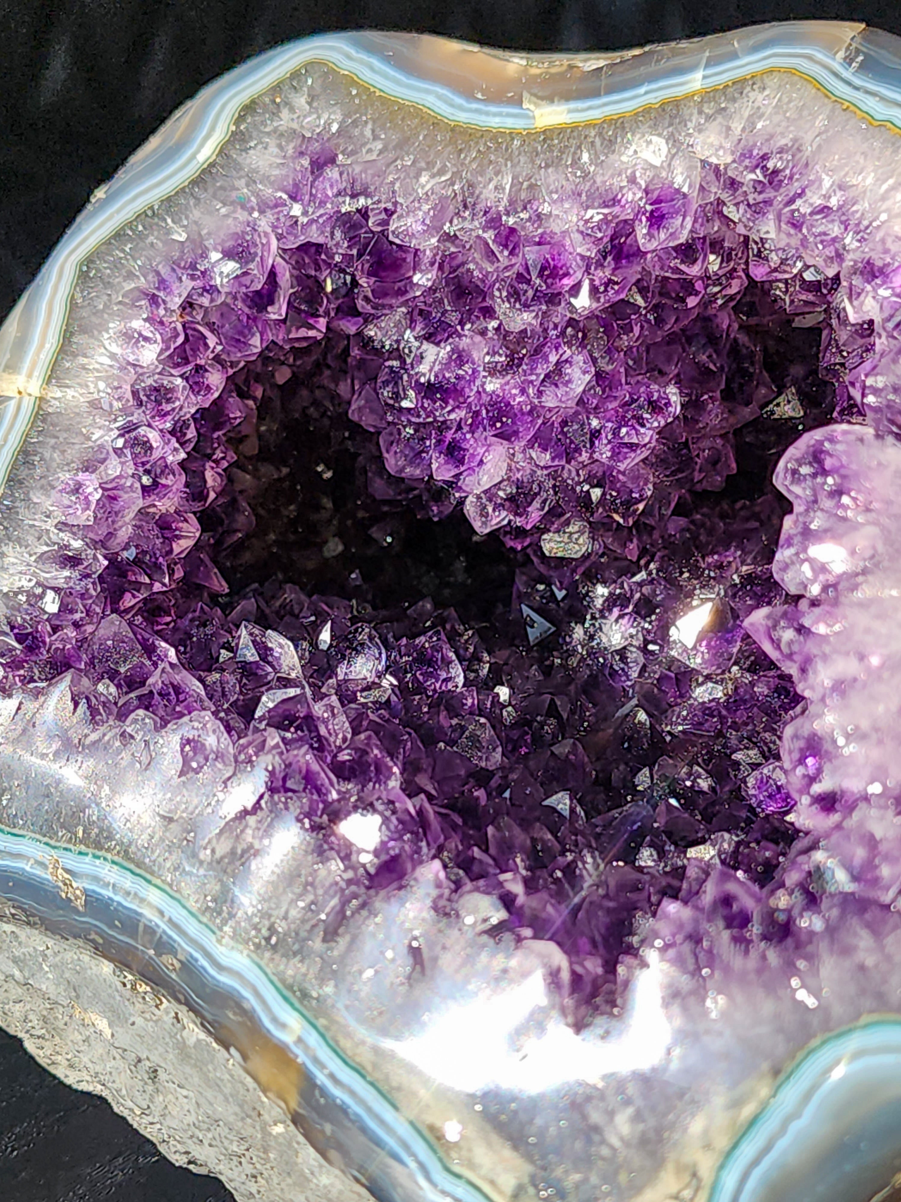 11 lbs. Atlantean Amethyst Geode from Uruguay