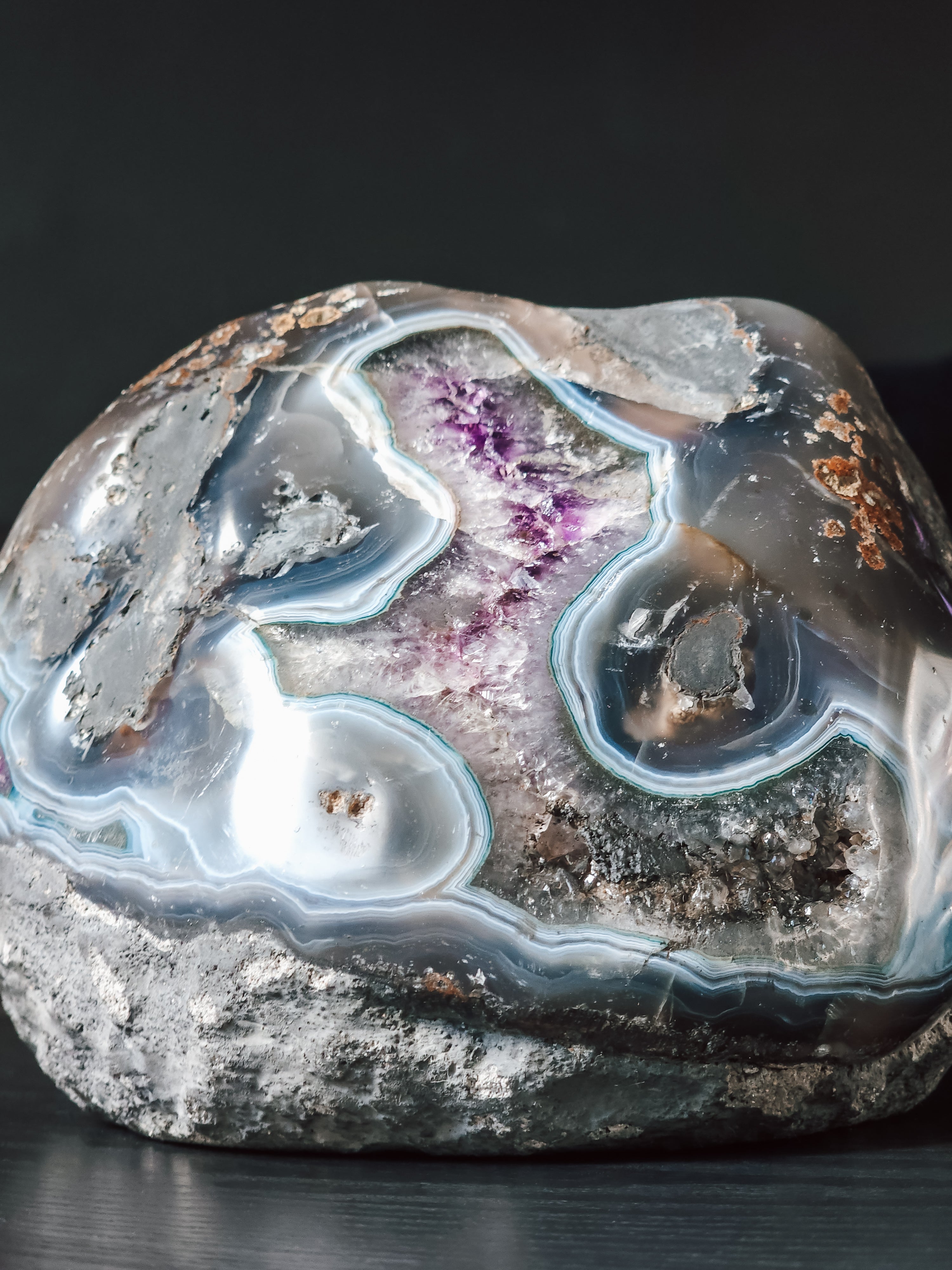 11 lbs. Atlantean Amethyst Geode from Uruguay