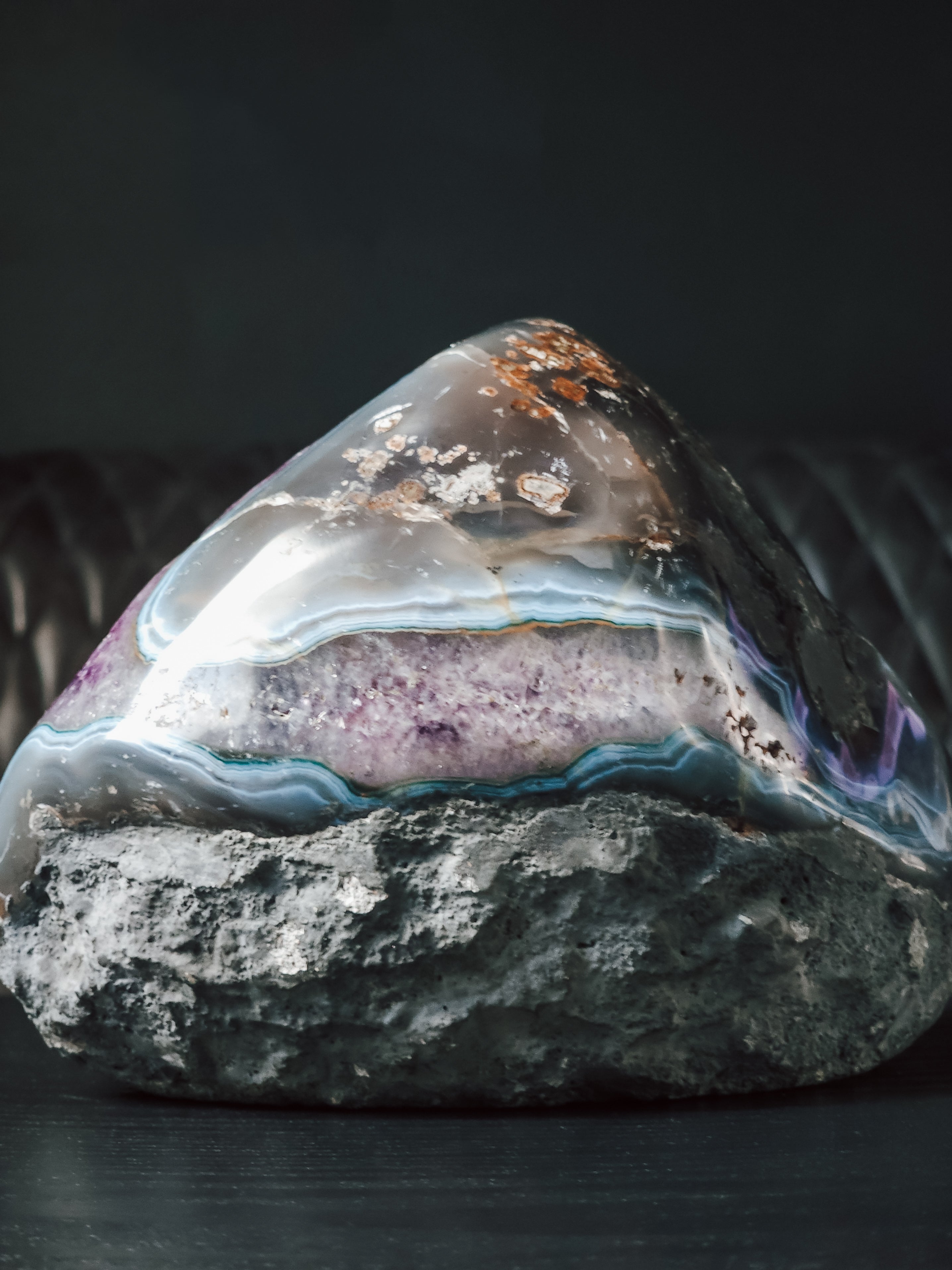 11 lbs. Atlantean Amethyst Geode from Uruguay