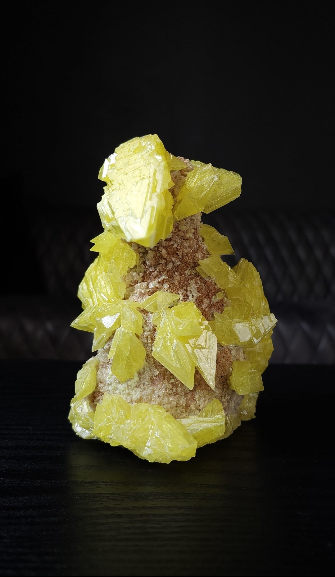 Sulfur on Silica Matrix - 2.03 lbs. Italy